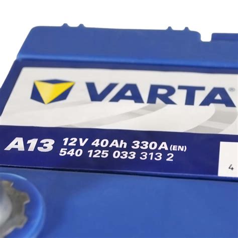 Автомобільний акумулятор VARTA Blue Dynamic Asia 40Ah 330A R A13