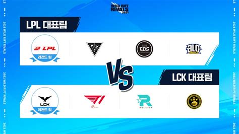 Wild Rift Rivals 2021 LCK vs LPL 邀请赛赛程选手观看地点