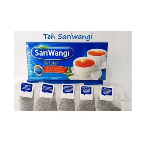 Jual Teh Celup Sariwangi 1 Dus Isi 25 Bags Indonesia Shopee Indonesia