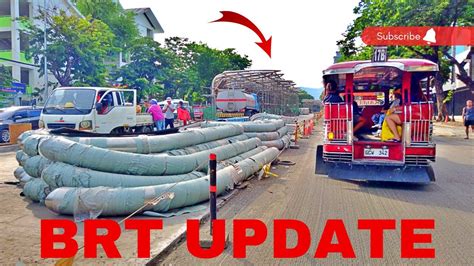 Cebu Brt Project Update Today I Cebu City Philippines Youtube