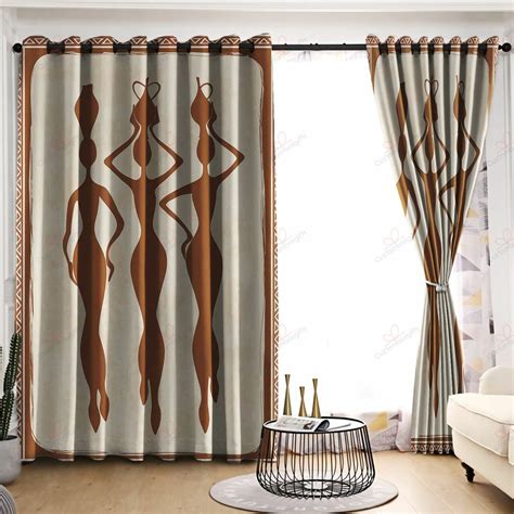 Order Three African Women Window Curtain From Brightroomy Now