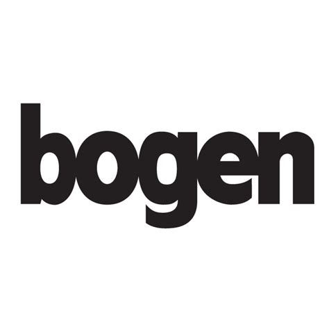 bogen logo vector logo  bogen brand   eps ai png cdr
