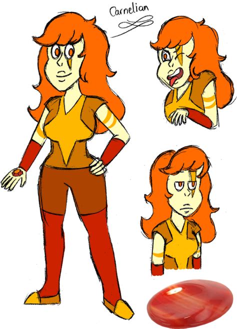 Carnelian - SU Gemsona by Jaggid-Edge on DeviantArt