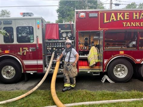 House Explosion With Collapse Lake Harmony Fire Company Volunteer