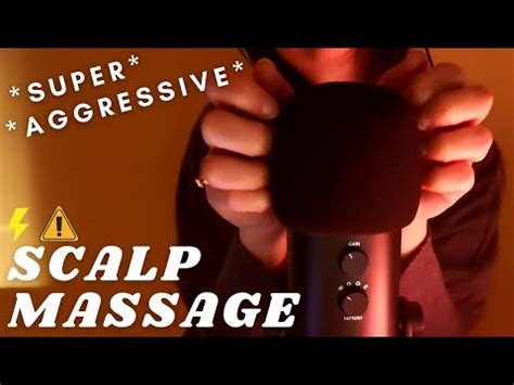 Asmr Fast And Aggressive Scalp Scratching Massage Mic Scratching