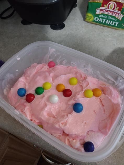 Homemade Pink Bubblegum Ice Cream Rmademesmile