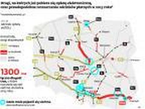 Mapa Dr G I Autostrad Kolejny Tysi C Kilometr W Za Op At Forsal Pl