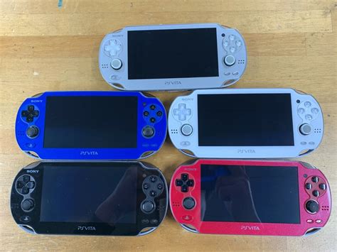 Ps Vita Pch 1000 Sony Playstation Console Only Various Colors Used【good