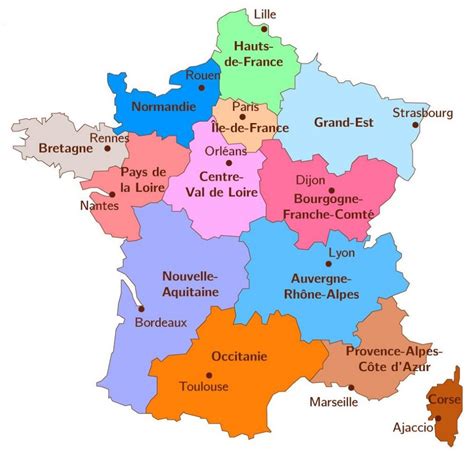 CARTE Les capitales de régions arrivent en Conseil des ministres