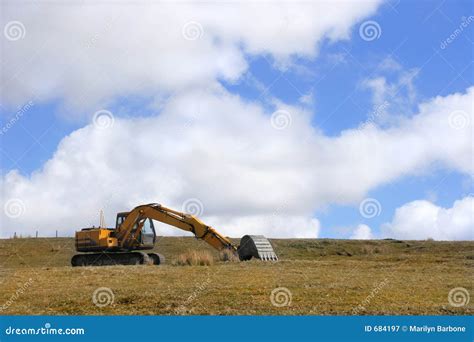 big digger stock image image  excavator bucket powerful