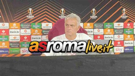 Roma Helsinki Mourinho In Conferenza Annuncio Su Zaniolo E Turn Over