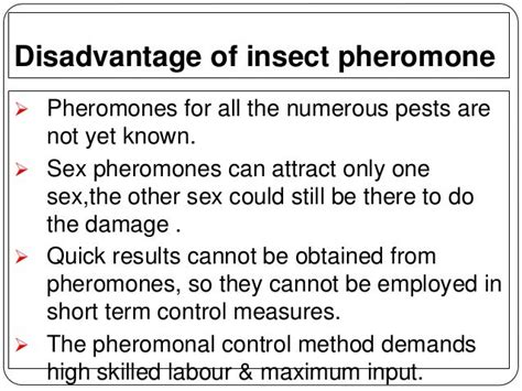 Topic Insect Pheromones Their Role In Communication And Pest Manage