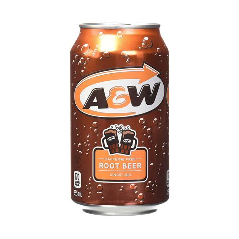 Aandw Root Beer 355ml 12 Floz Box Of 12 American Food Mart