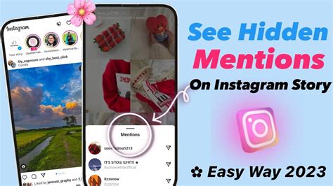 How To See Hidden Mentions On Instagram Story 2023 Hidden Mention