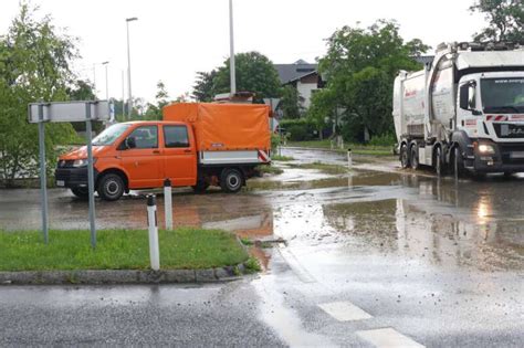 Gewitter Mit Starkregen Mehr Als Feuerwehreins Tze In Ober Sterreich