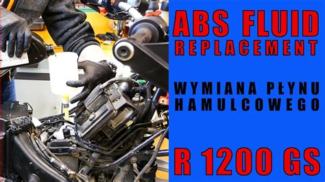 Bmw Gs Abs Integral Gen I Wymiana P Ynu Hamulcowego Odpowietrzanie