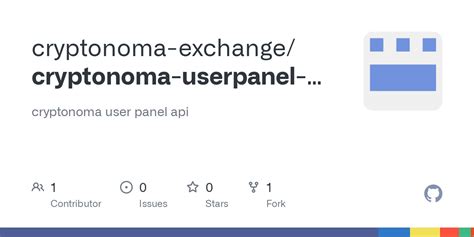 GitHub Cryptonoma Exchange Cryptonoma Userpanel Api Cryptonoma User