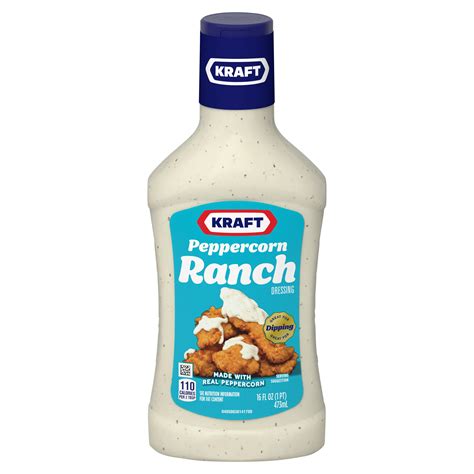 Peppercorn Ranch Salad Dressing Kraft Sauces Products Heinz®