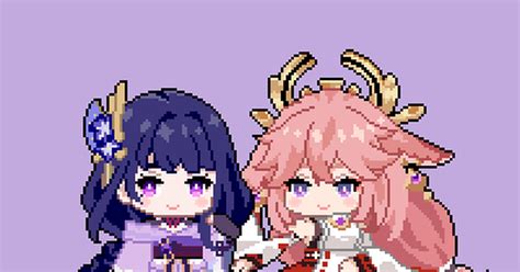 ドット絵 ⚡🦊 キリンのイラスト Pixiv