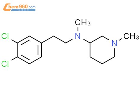 144243 09 4 3 Piperidinamine N 2 3 4 Dichlorophenyl Ethyl N 1