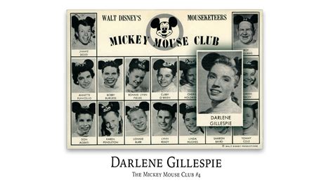 Darlene Gillespie The Mouseketeers Part Ancestral Findings