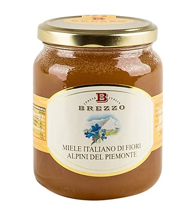 Italian Alpine Flowers Honey From Piedmont Brezzo Miele Confetture