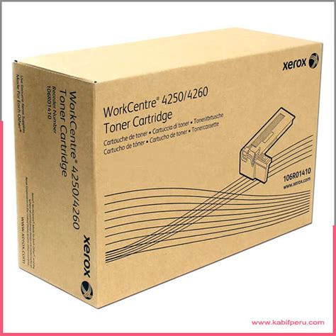 Toner Xerox Workcentre 4250 4260【 106r01410 】 Negro