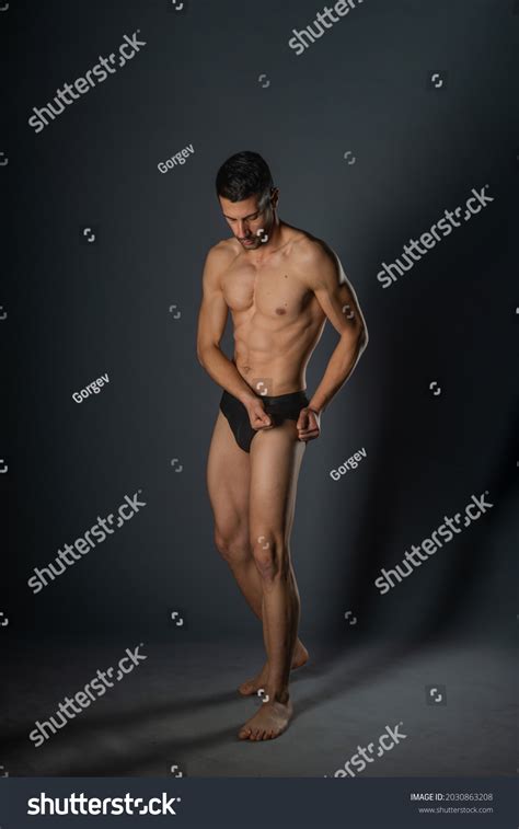 Sexy Man Muscular Body Posing Naked Stock Photo Shutterstock