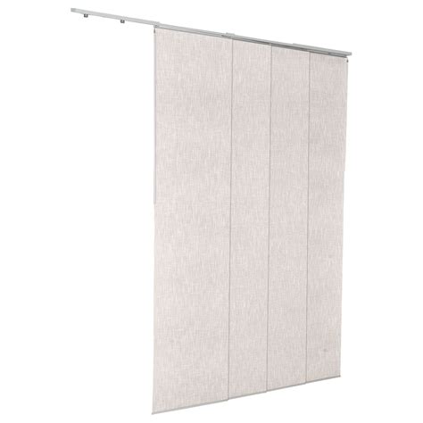 KFFKFF Adjustable Panel Track Blinds, Extendable Width from 45.8 in to