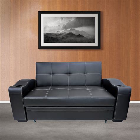 Faux Leather Sofa Bed Cabinets Matttroy