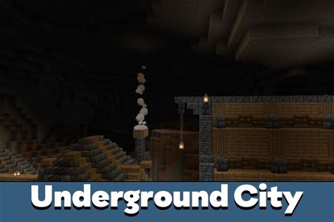 Download Underground City Map for Minecraft PE - Underground City Map ...