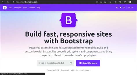 Las características de Bootstrap