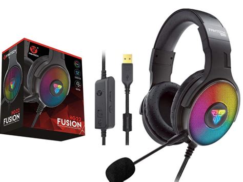 Fantech Fusion Hg Virtual Surround Gaming Headset Pollux Pc