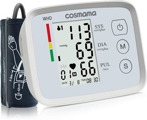 Cosmama Blood Pressure Monitorupper Arm Blood Pressure