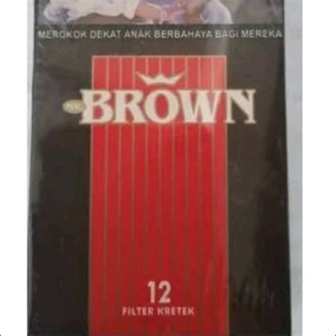 Jual Rokok Brown Filter Kretek Batang Slop Isi Bungkus Di