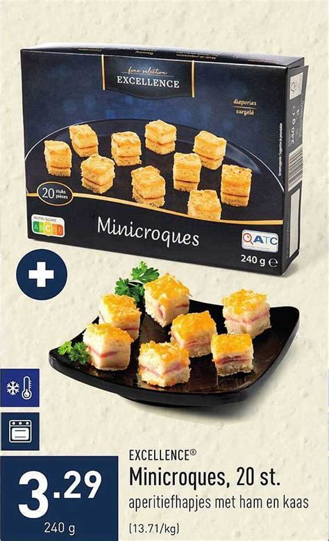 Excellence Minicroques Promotie Bij Aldi