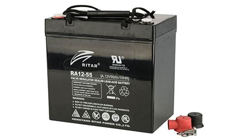 Батарея аккумуляторная Ritar 12V 55Ah RA12 55A купить в ОМА