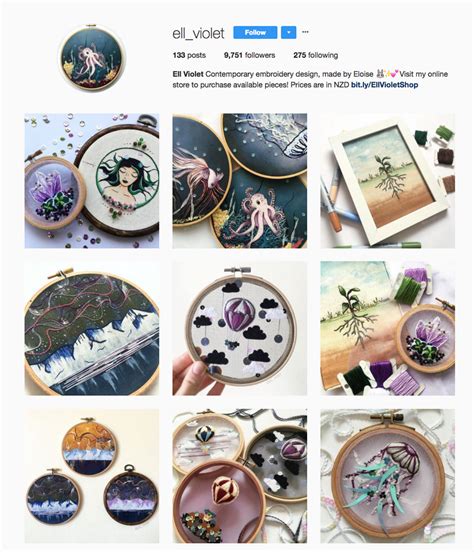 10 embroidery Instagram feeds to follow – MAKEetc.