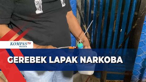 Satresnarkoba Polrestabes Medan Gerebek Lapak Narkoba Di Pancur Batu