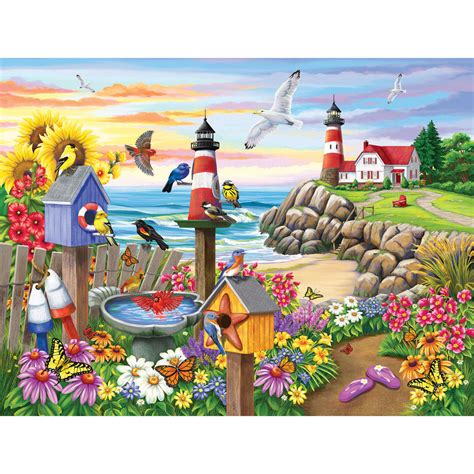 Buy Garden By The Sea Piece Jigsaw Puzzle Spilsbury