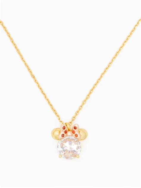 Kate Spade Disney X Kate Spade New York Minnie Pendant Necklace