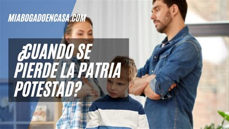 Como se pierde la patria potestad en el Perú YouTube