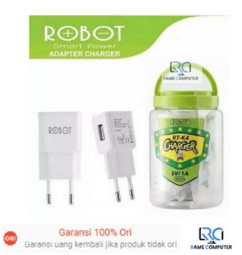 Jual Charger Robot Rt K Adaptor Adapter Usb V A Original Di Seller