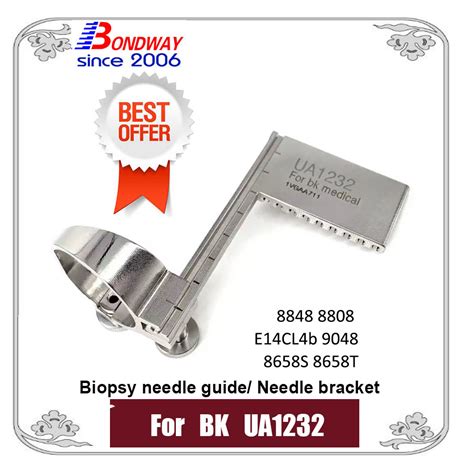 Bk Ua1232 Biopsy Needle Bracket Reusable Needle Guide For Bk Biplane