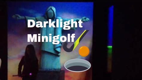 Darklight Minigolf Funky Town Ratingen Youtube