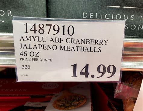 AMYLU CRANBERRY & JALAPENO CHICKEN MEATBALLS - Eat With Emily