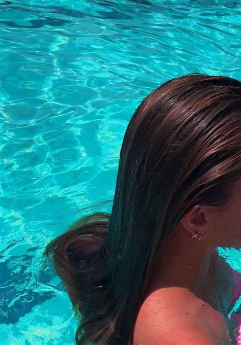 Long Hair Styles Swimming Hello Beauty Girls Summer Quick Long