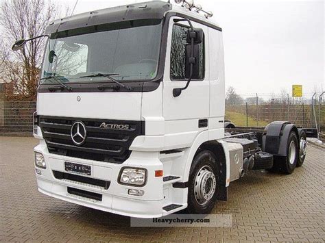 Mercedes Benz 2636 Actros Chassis 6x2 Lift Lenkachse ADR 2010 Swap