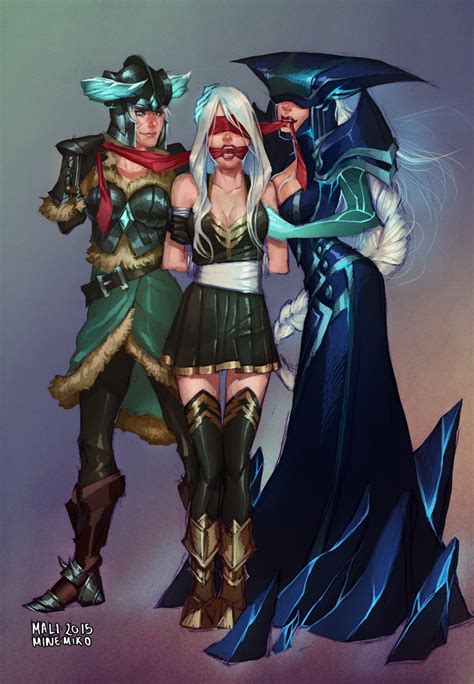 Sejuani Седжуани Lissandra Лиссандра Ashe Эш League of