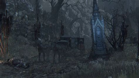 Bloodborne Cainhurst Carriage In Hemwick Charnel Lane YouTube